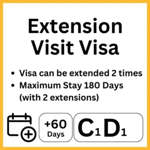 C1 / D1 Visit Visa Extension