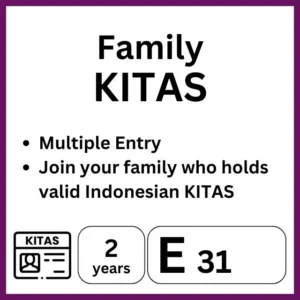 E31 - Family KITAS Application Service - 2y